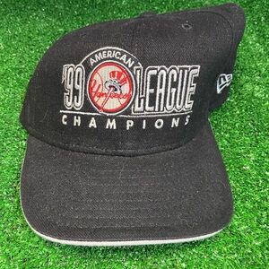 Vintage New York Yankees 1999 AL Champions Snapback Hat